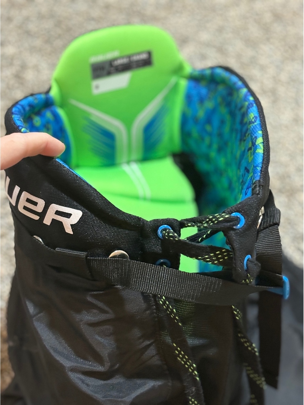 Bauer X Youth Large Hockey Pants Black